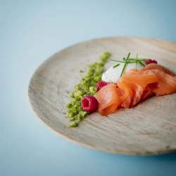 Salmone norvegese naturale 100 g | Fumara - Fetta superior