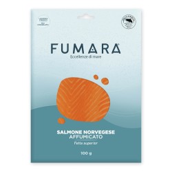 Salmone norvegese affumicato 100gr fetta superior