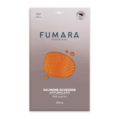Salmone scozzese 200gr affumicato fetta superior