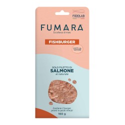 Fishburger di salmone 2x80gr