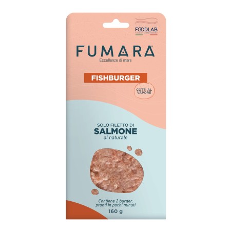 Fishburger di salmone 2x80gr