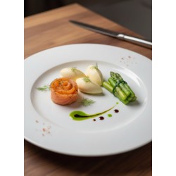 Salmone sashimi menta e basilico 300 g | Gusto fresco e aromatico