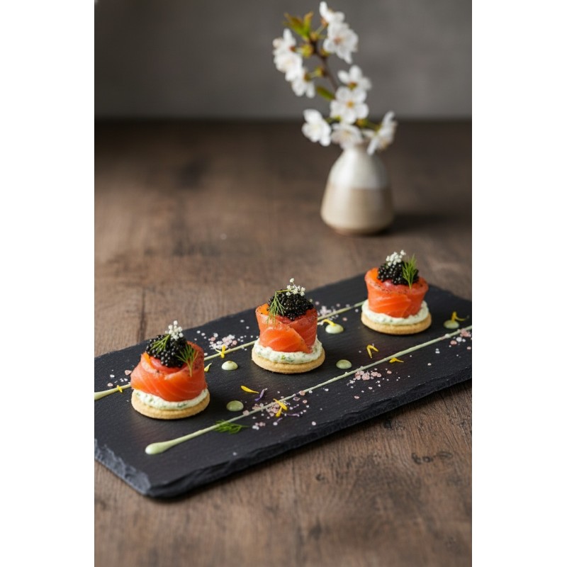 Salmone affumicato pepe e limone 300 g | Sashimi aromatizzato